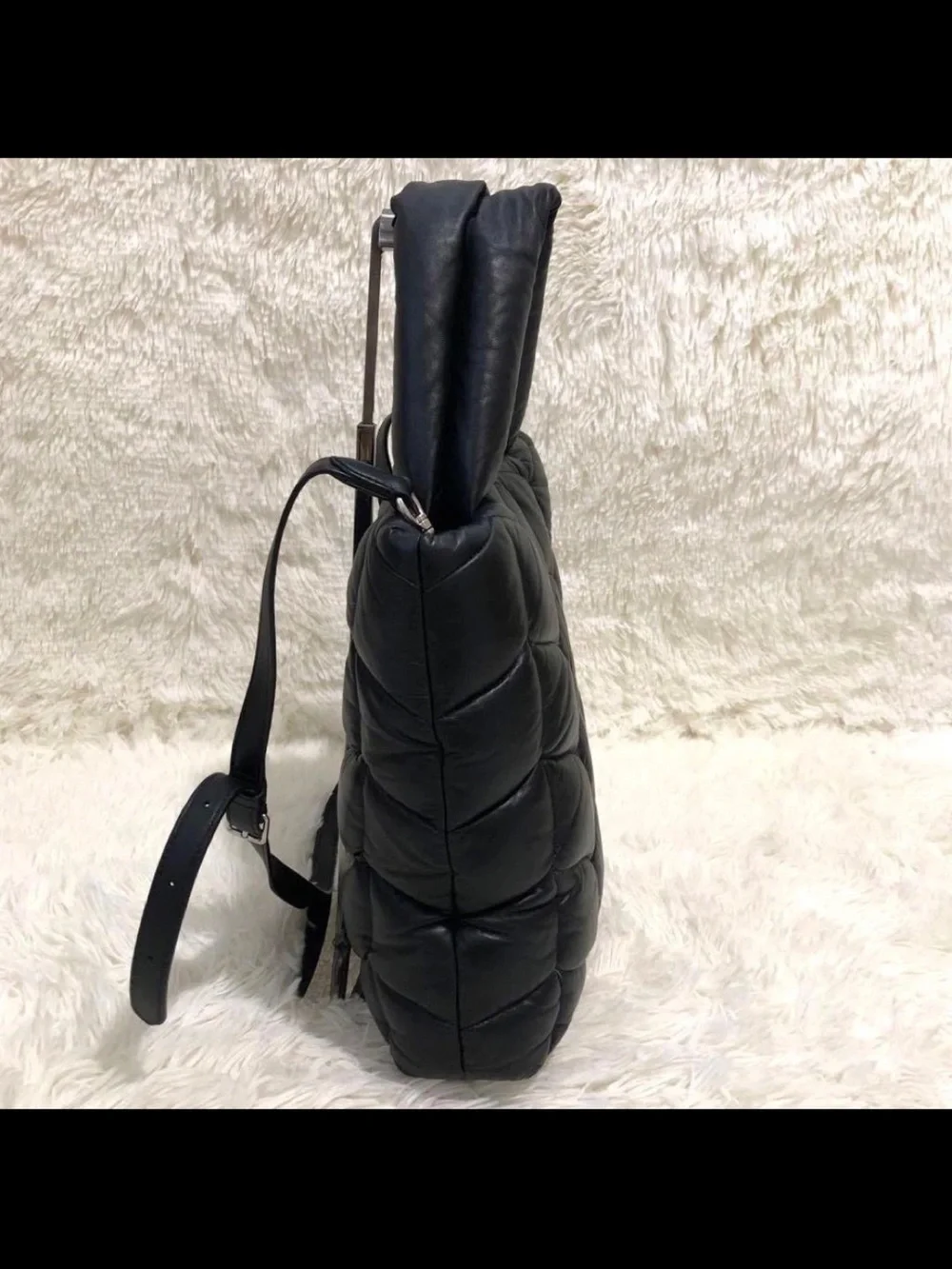 Mulberry puffer padded turn
